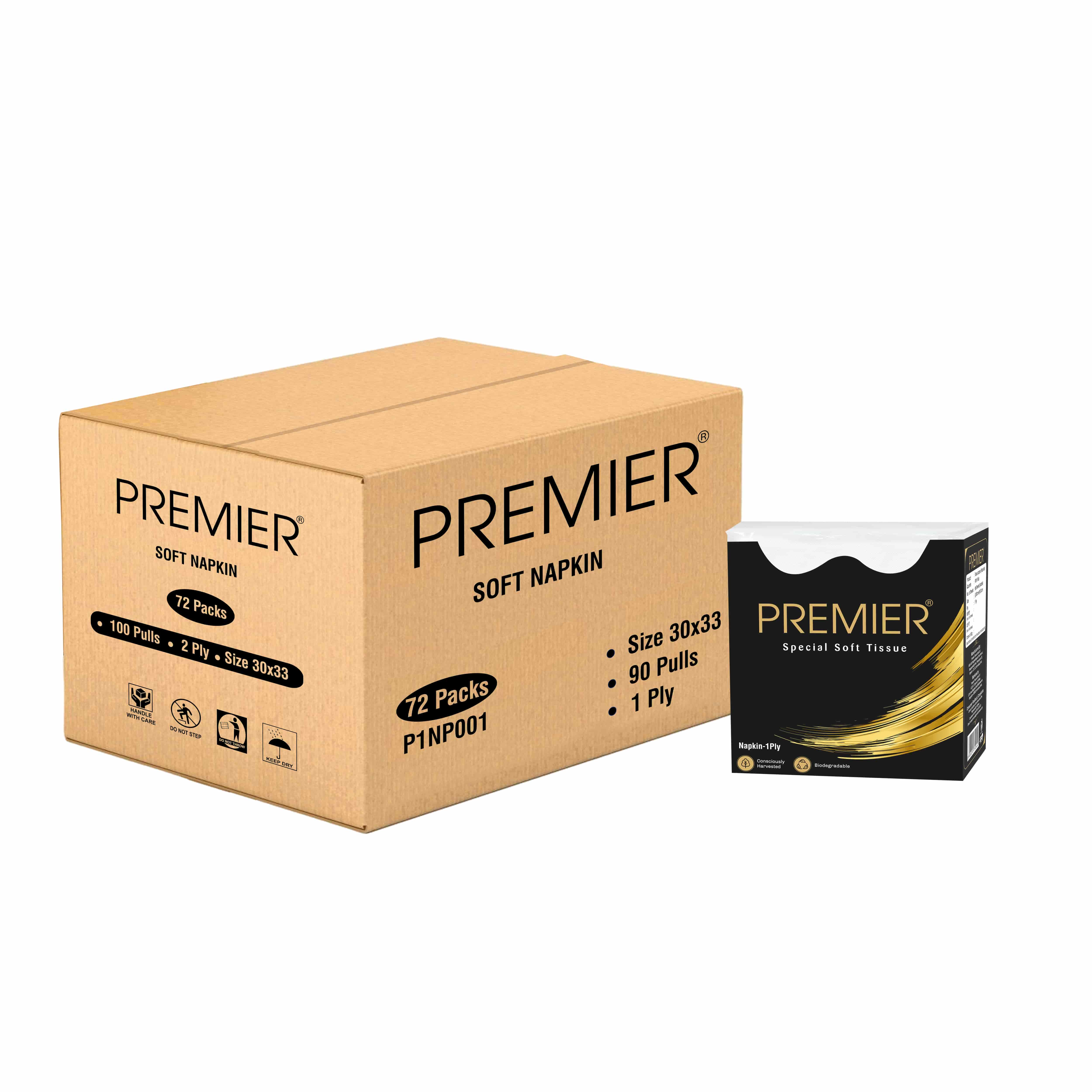 Premier Tissue Paper 90 pulls 30x33
